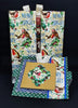 Merry & Bright Gatefold Photo Album / Memory Book, Handmade Keepsake Book